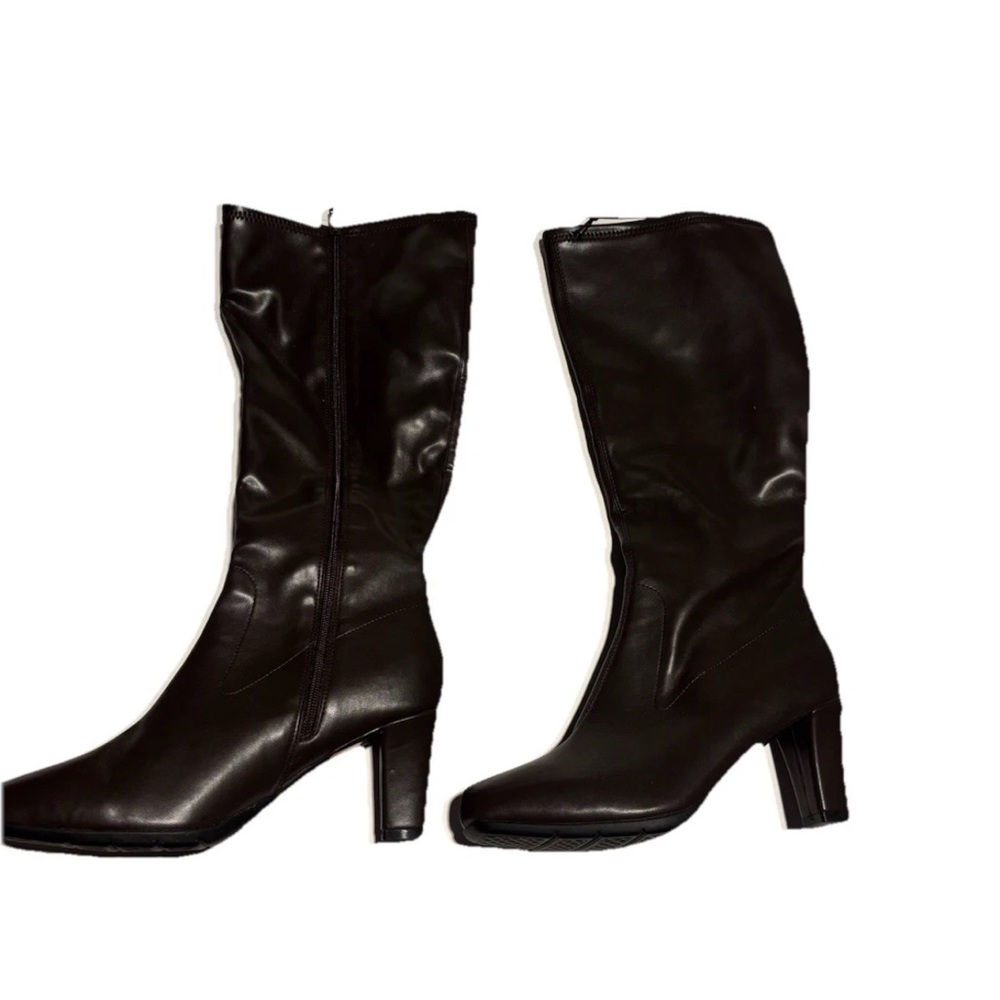 AEROSOLES Clover Brown Knee High Comfort Boots Women Size 10